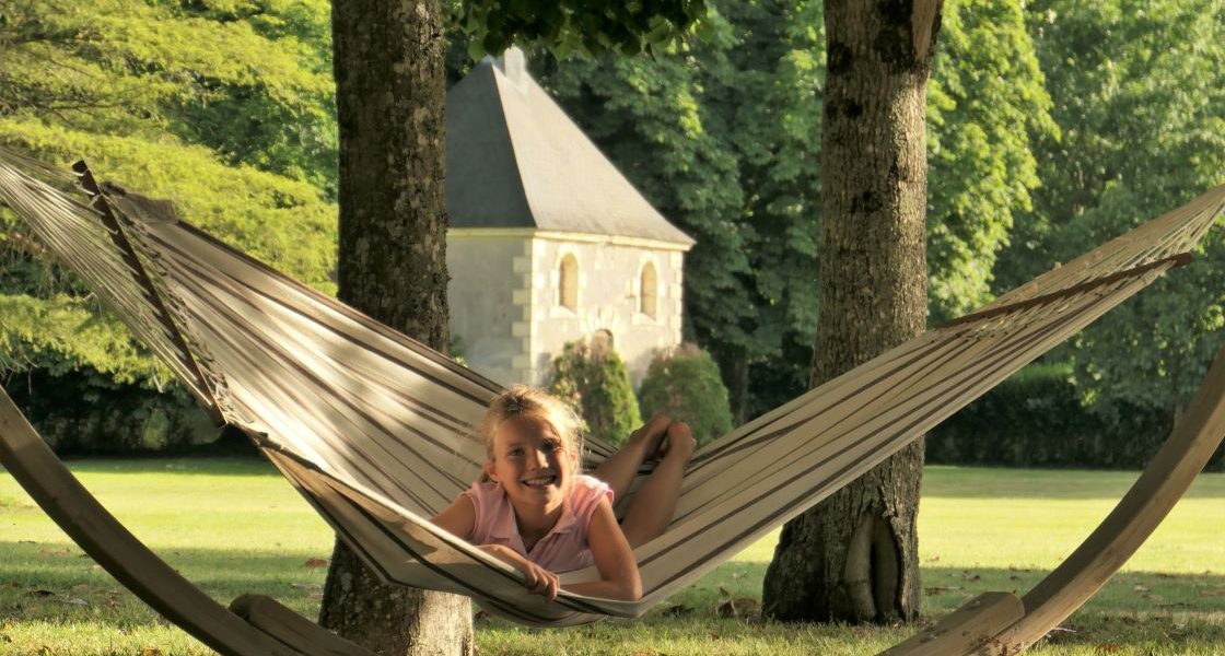 In de hangmat op vakantie Loire